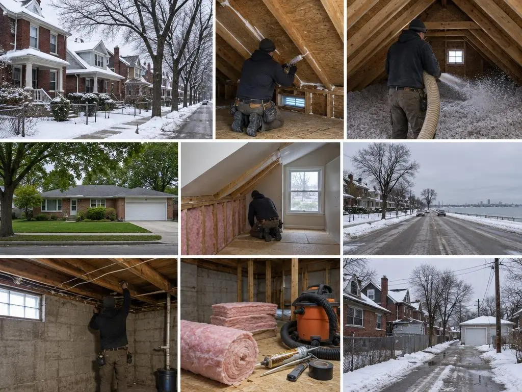 Attic Insulation & Air Sealing in Detroit, MI